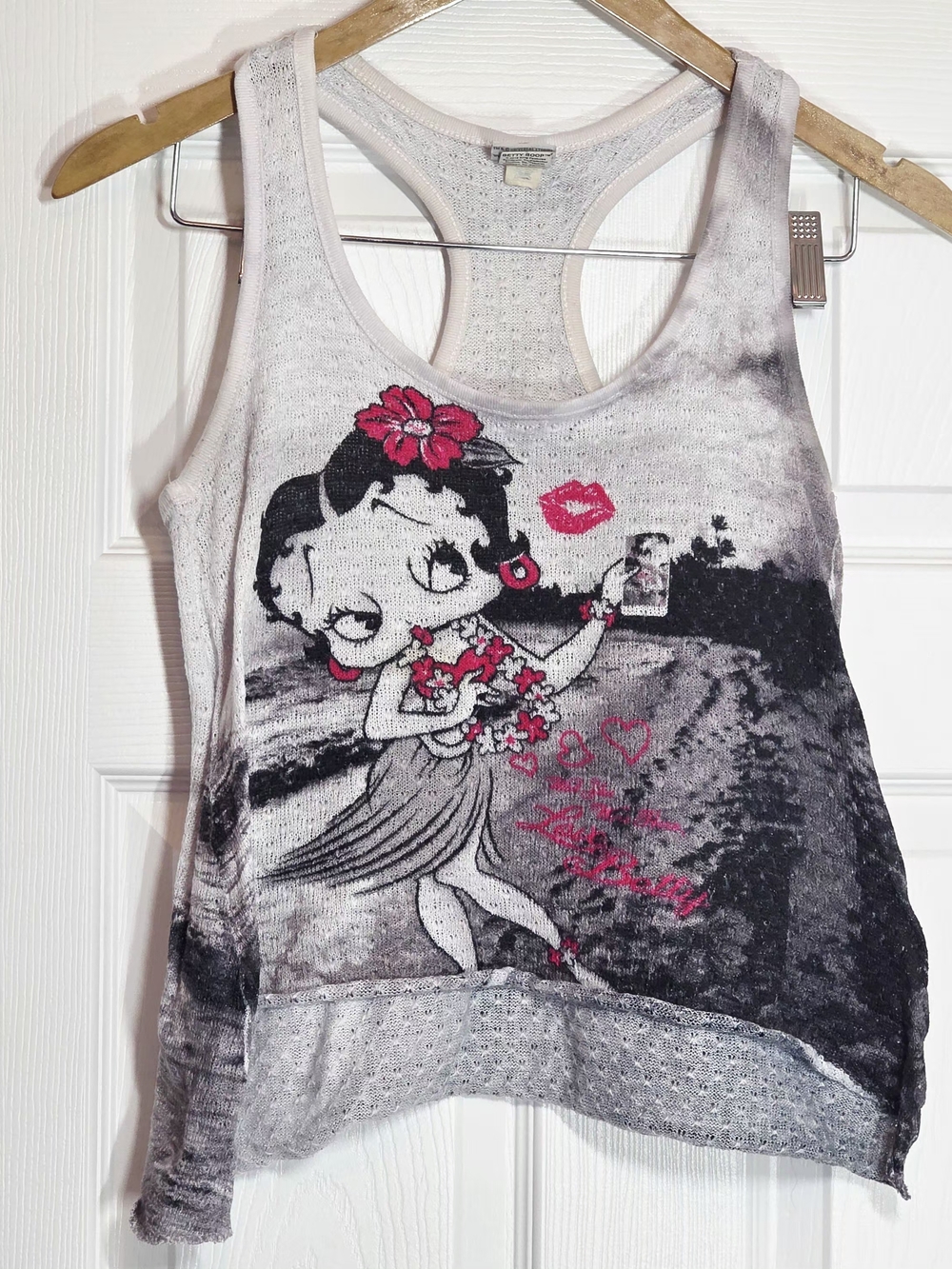 Universal Studios Official Betty Boop Tank Top Medium